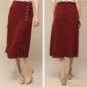 Rouje Paris Gloria Wrap skirt